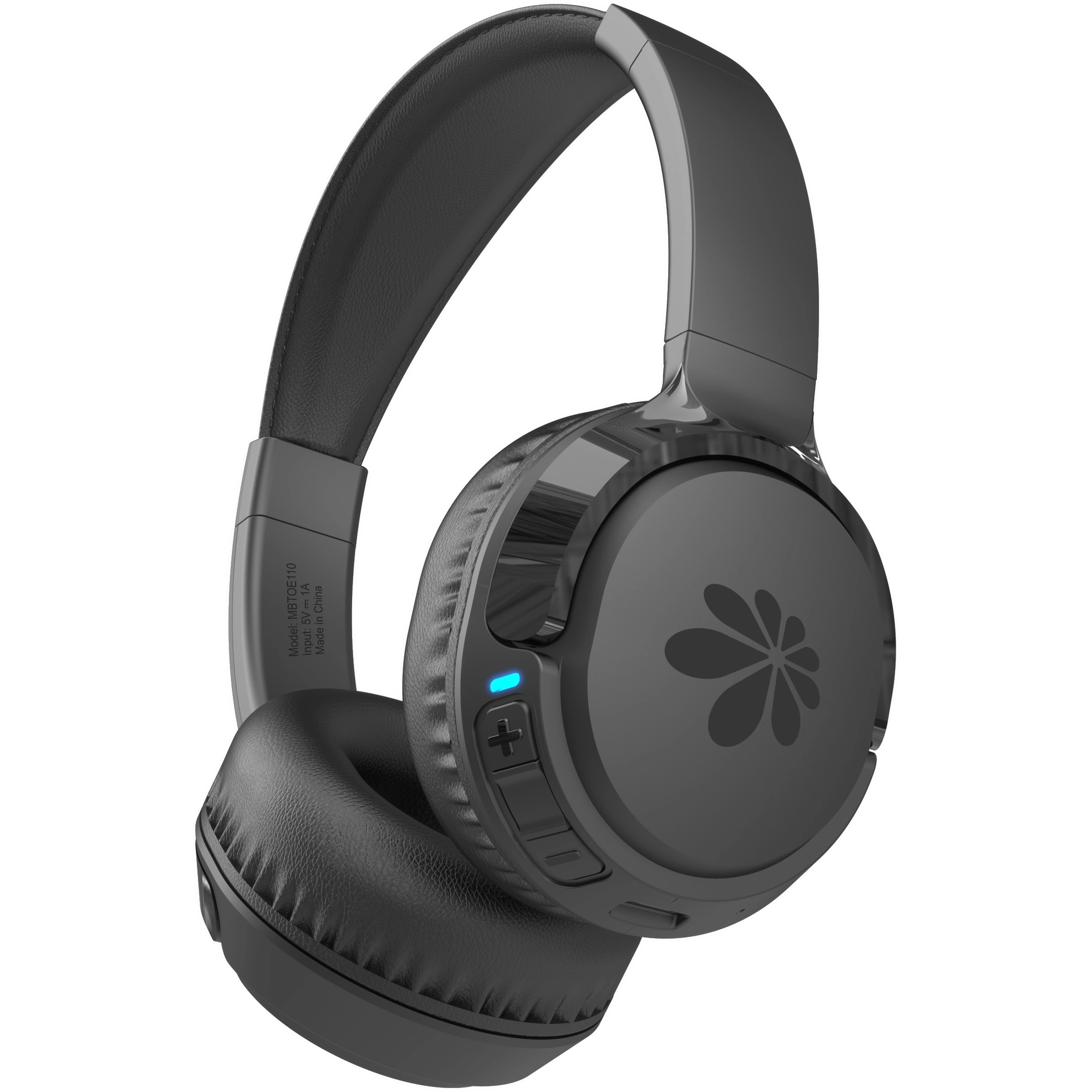 אוזניות קשת On-Ear אלחוטיות עם מיקרופון Miracase MBTOE110 – צבע שחור