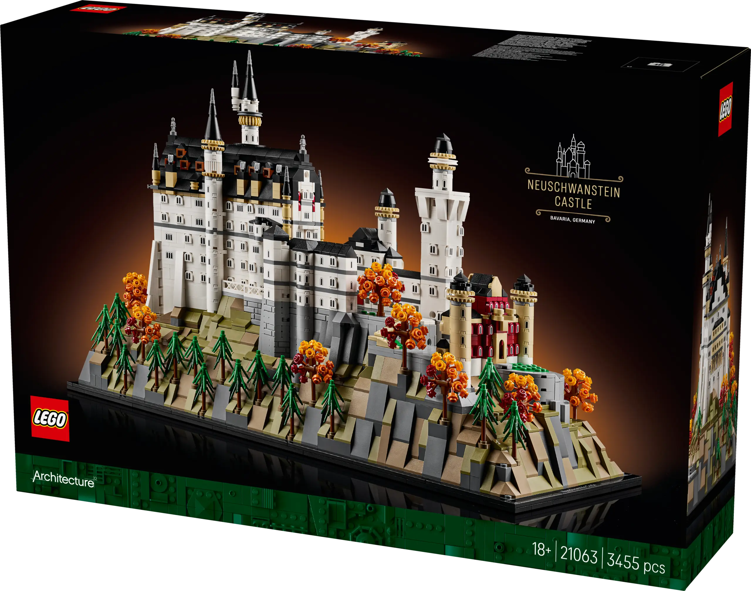 טירת נוישוונשטיין Lego Architecture 21063