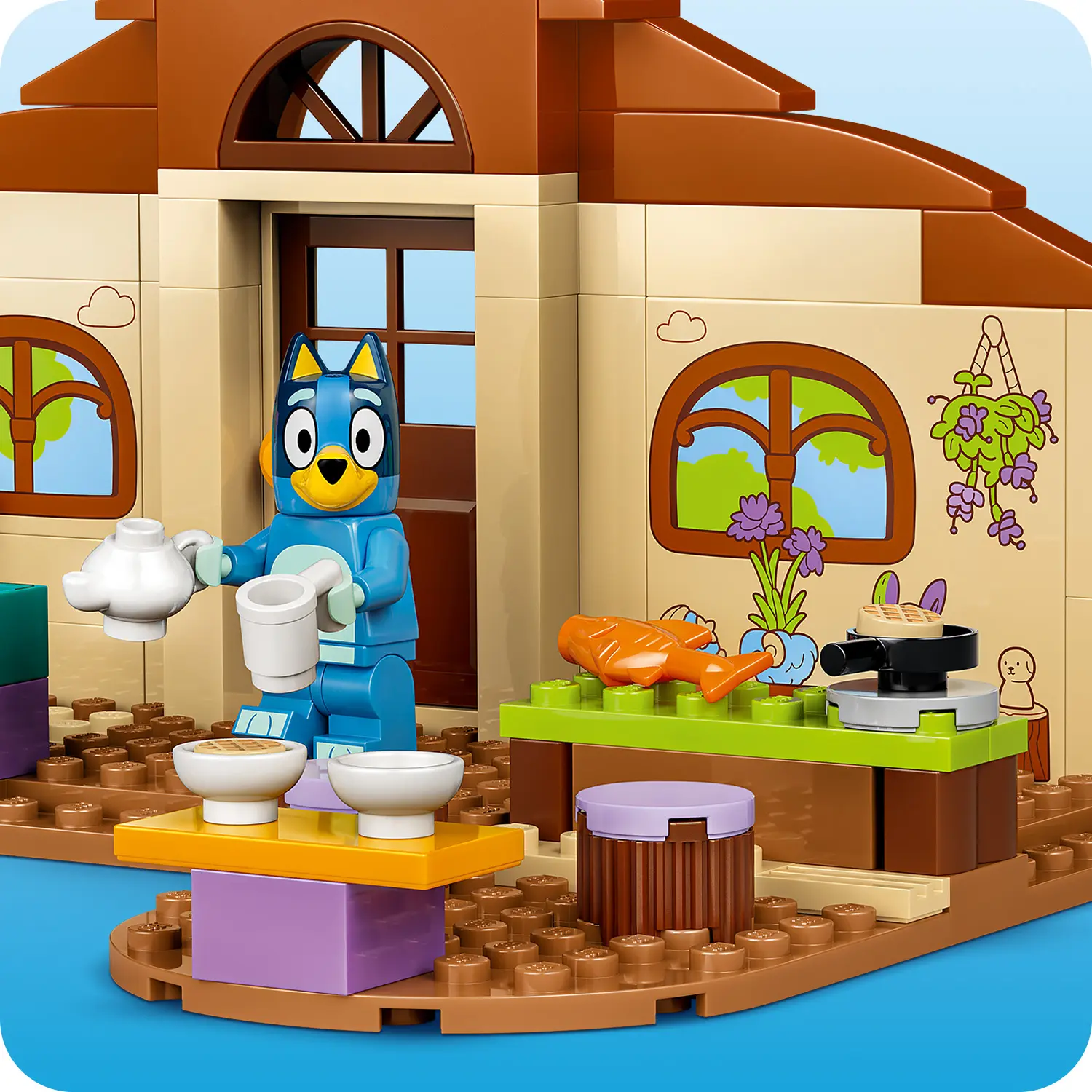 בלואי – בית הספר עם ראסטי ובלואי Lego Bluey 11221
