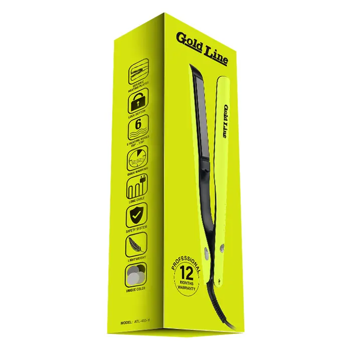 מחליק שיער מקצועי Gold Line ATL-455-Y