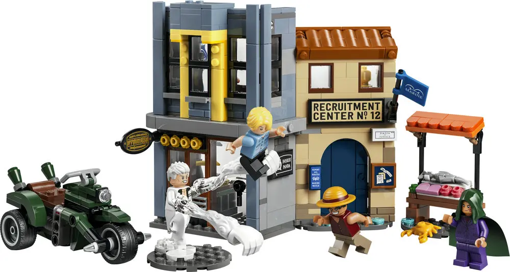 ONE PIECE – עימות מכריע עם קפטן סמוקר Lego One Piece 75642