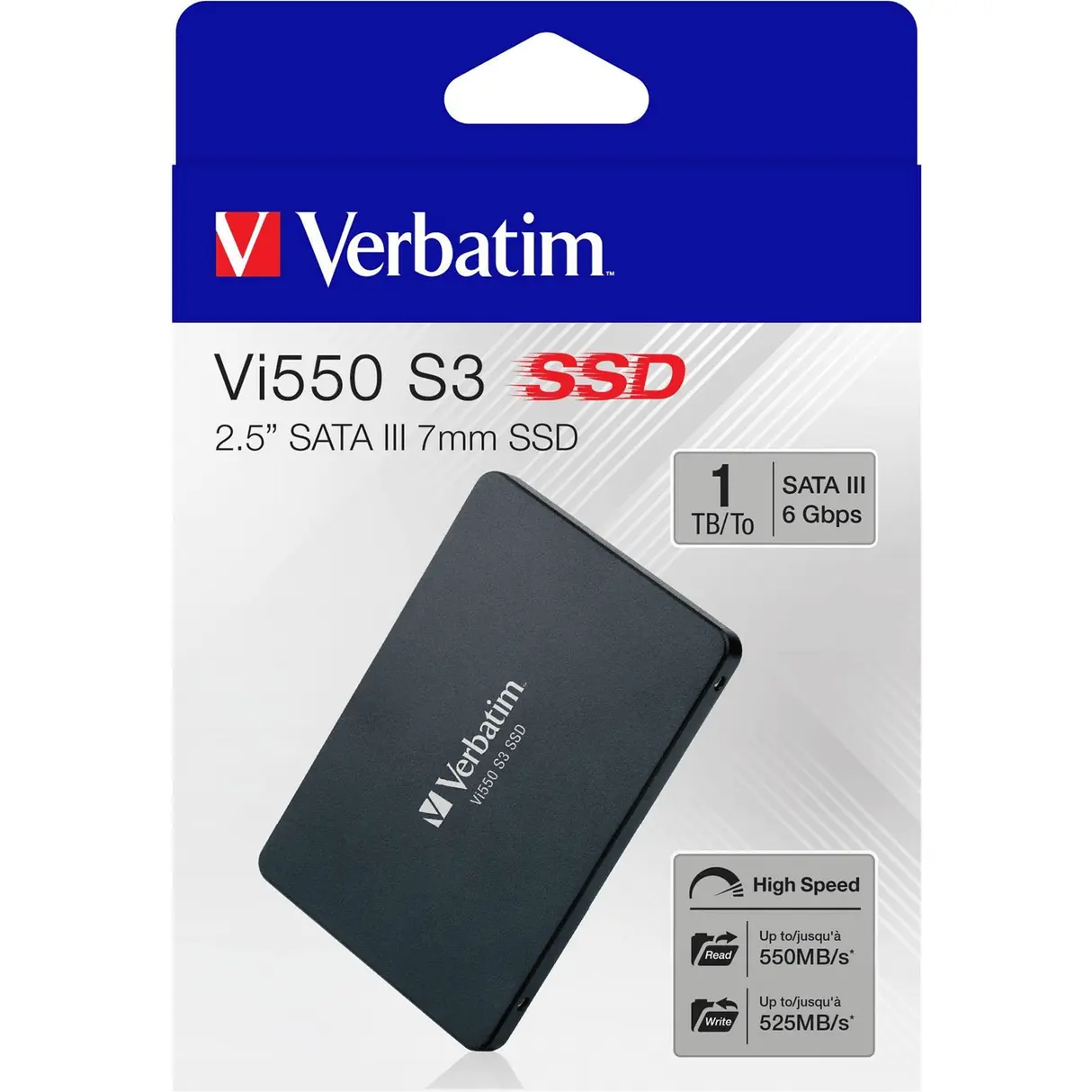 דיסק פנימי Verbatim Vi550 S3 SSD 2.5" 49353 1TB