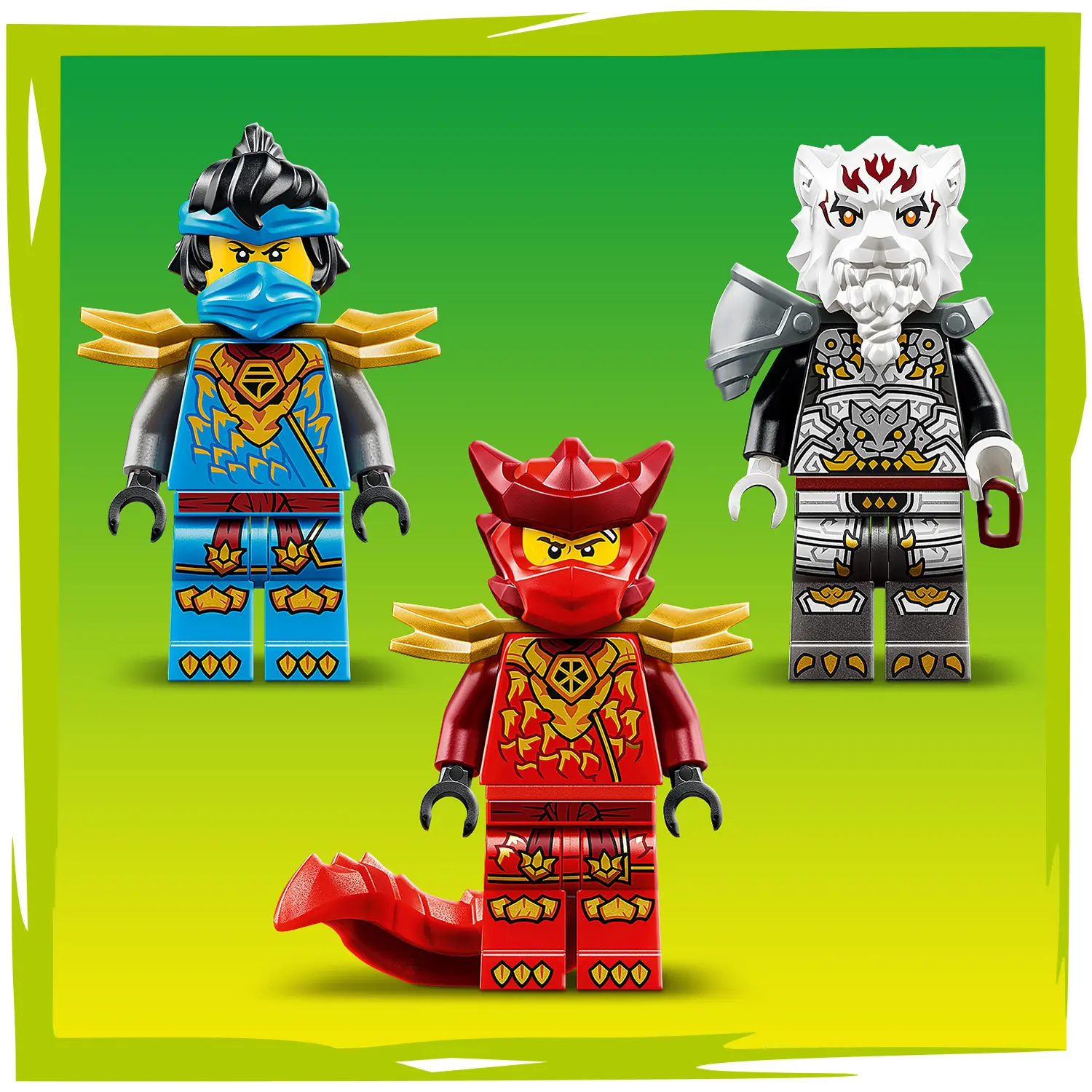 נינג'ה גו – זילוואר וחיית הדרקון שלו גרימטק Lego Ninjago 71863
