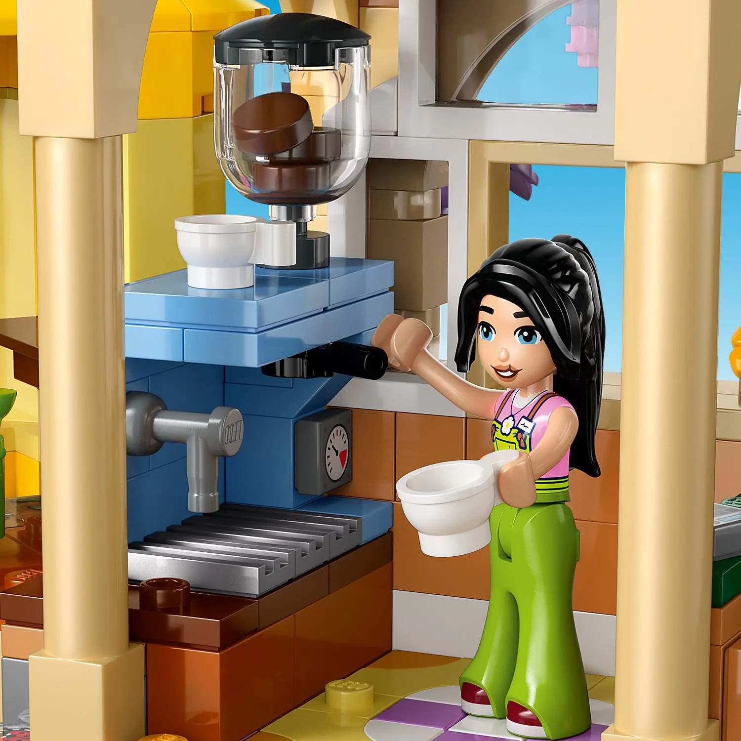 בית קפה וחנות צמחים ופרחים Lego Friends 42671