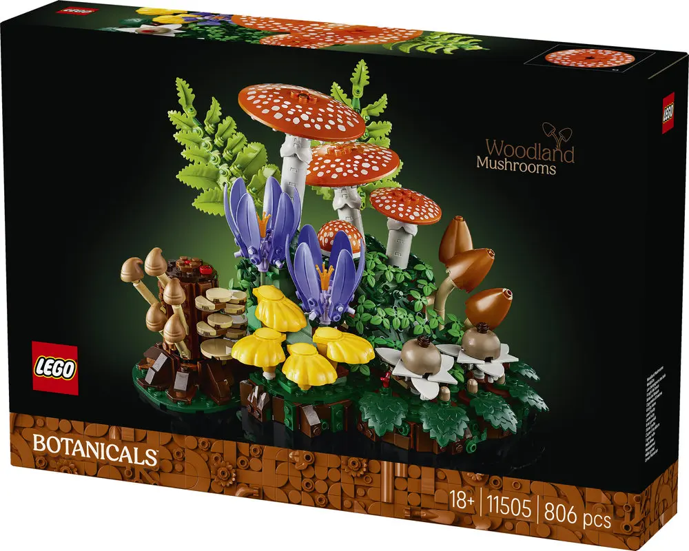 פטריות יער Lego Botanicals 11505