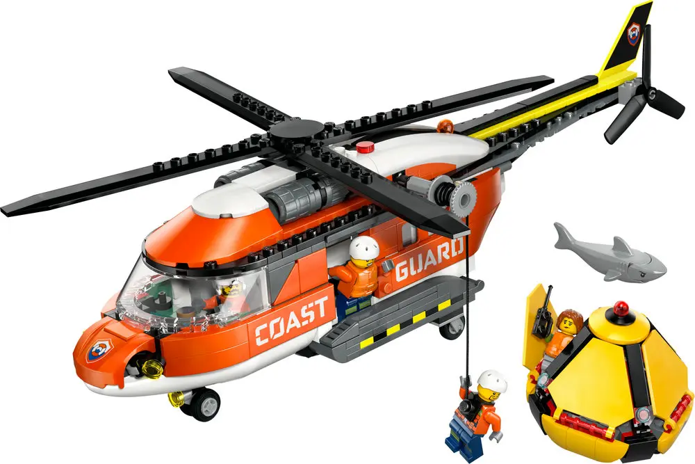 מסוק משמר החופים Lego City 60503