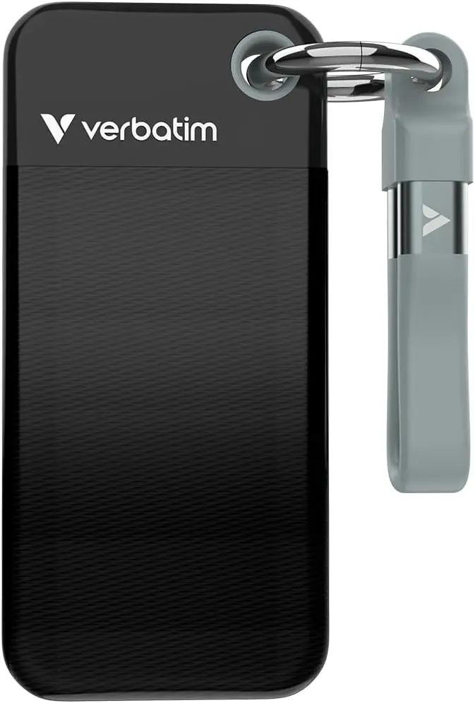 דיסק חיצוני Verbatim Pocket SSD USB-C 3.2 32194 2TB
