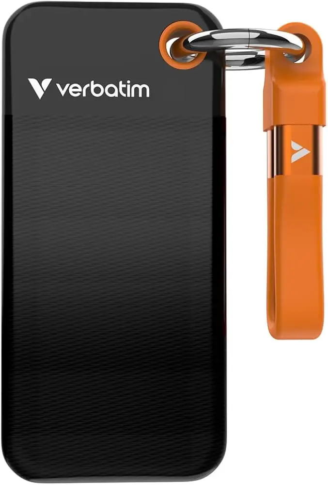 דיסק חיצוני Verbatim Pocket SSD USB-C 3.2 32197 2TB