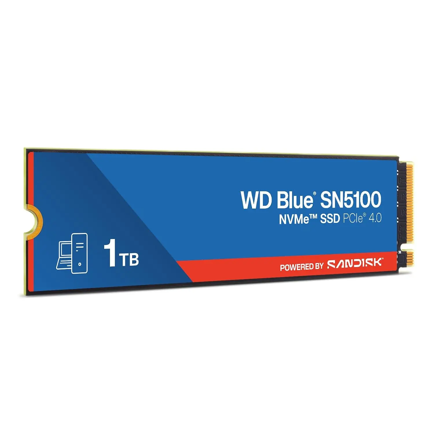דיסק פנימי Western Digital Blue SN5100 SSD M.2 2280 WDS100T5B0E-00CPE0 1TB
