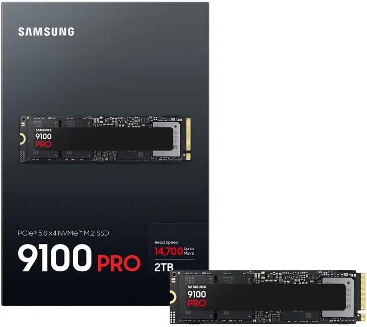 דיסק פנימי Samsung 9100 PRO SSD M.2 2280 MZ-VAP2T0BW 2TB