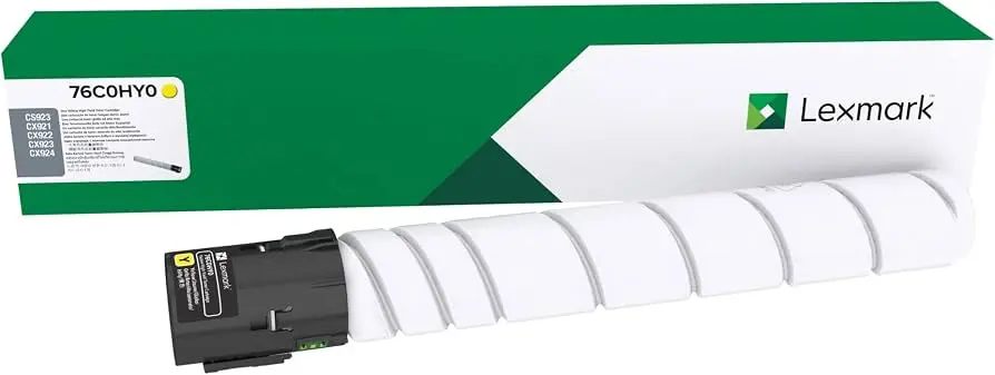 טונר מקורי צהוב Lexmark 76C0HY0