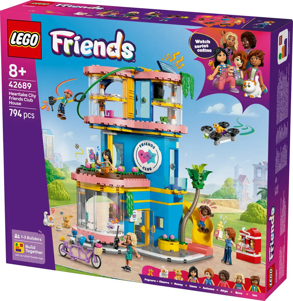 מועדון חברים בהארטלייק סיטי Lego Friends 42689