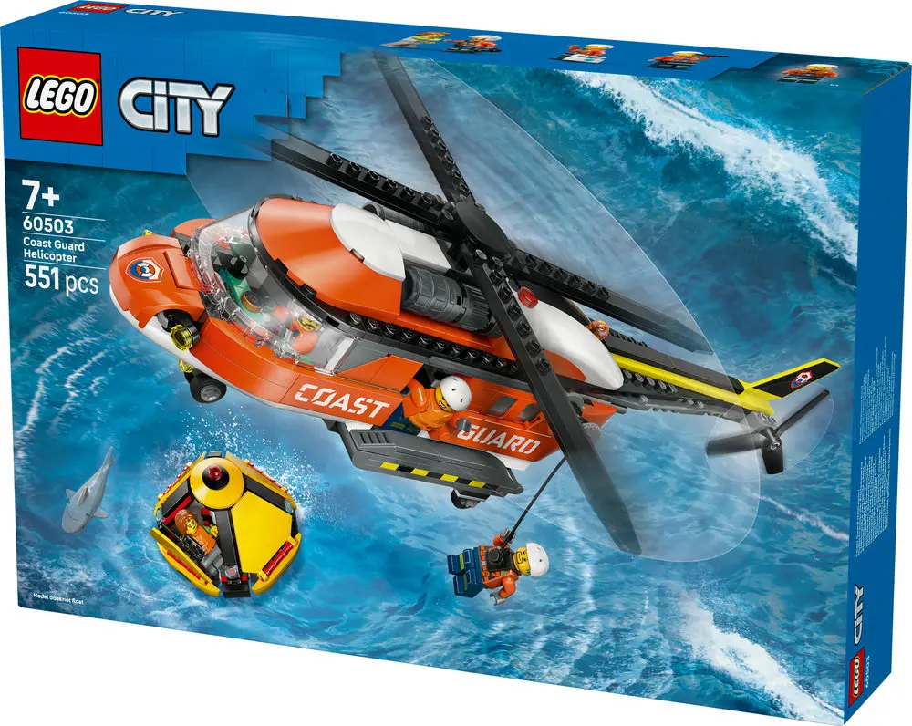 מסוק משמר החופים Lego City 60503