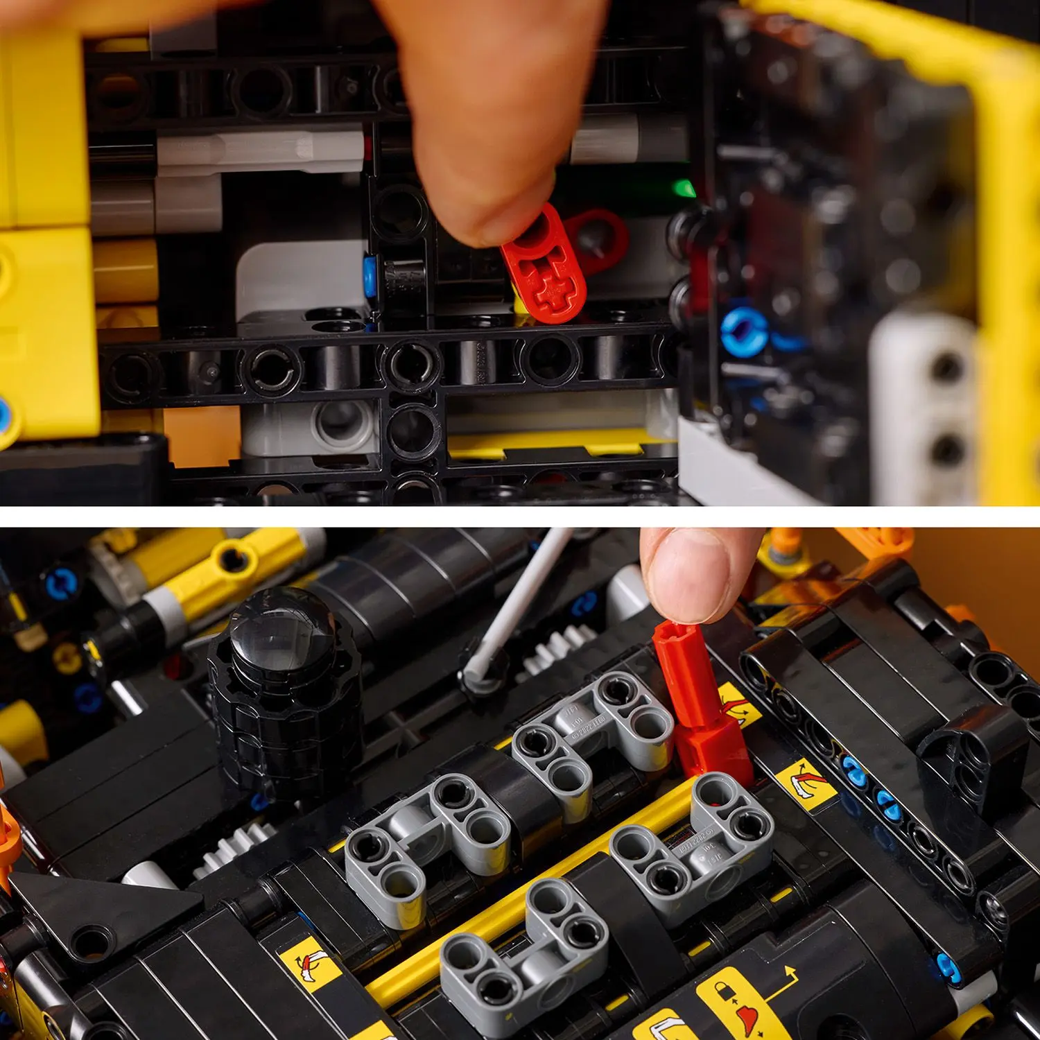 מחפר VOLVO EC500 HYBRID Lego Technic 42215