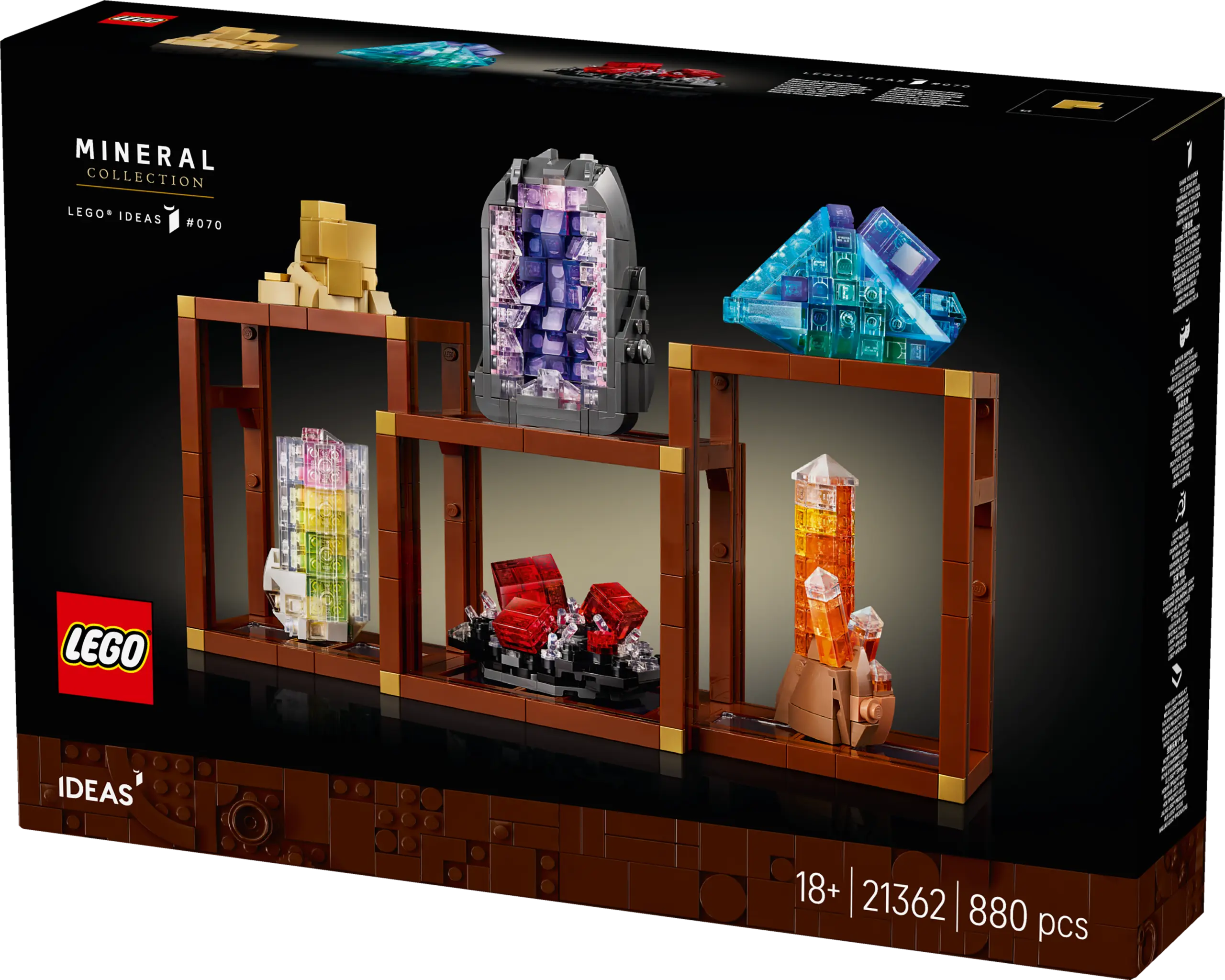 אוסף מינרלים Lego Ideas 21362