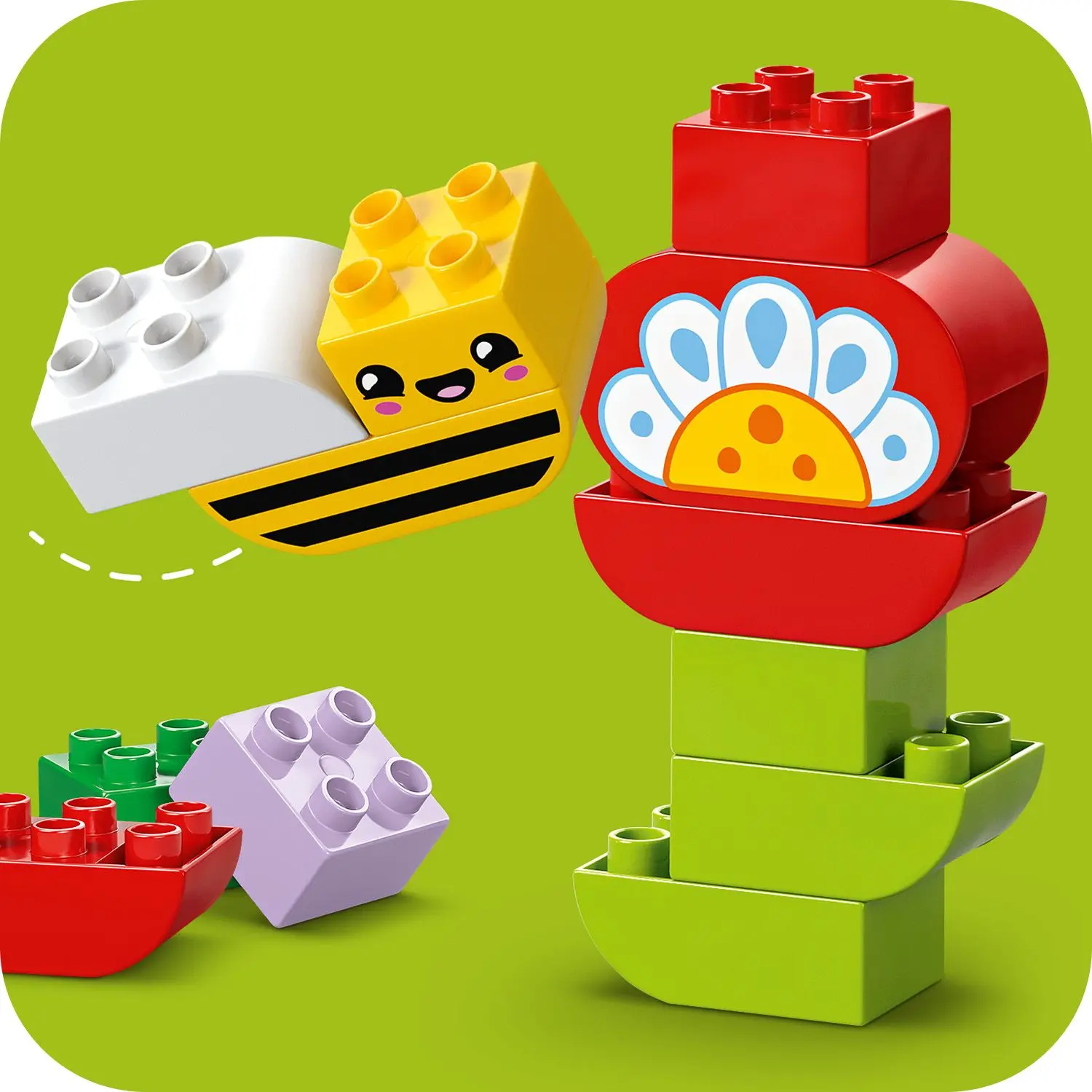 גן ופרחים לפיתוח יצירתיות Lego Duplo 10444