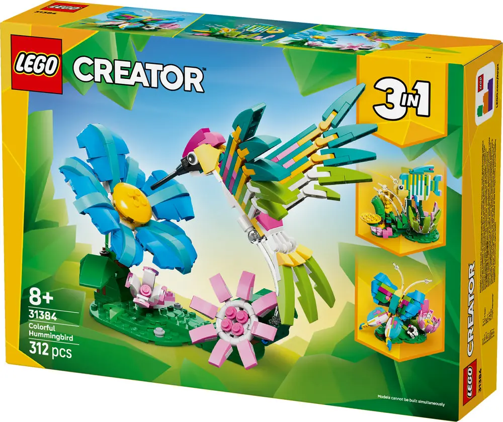 חיות בר: יונק-דבש צבעוני Lego Creator 31384