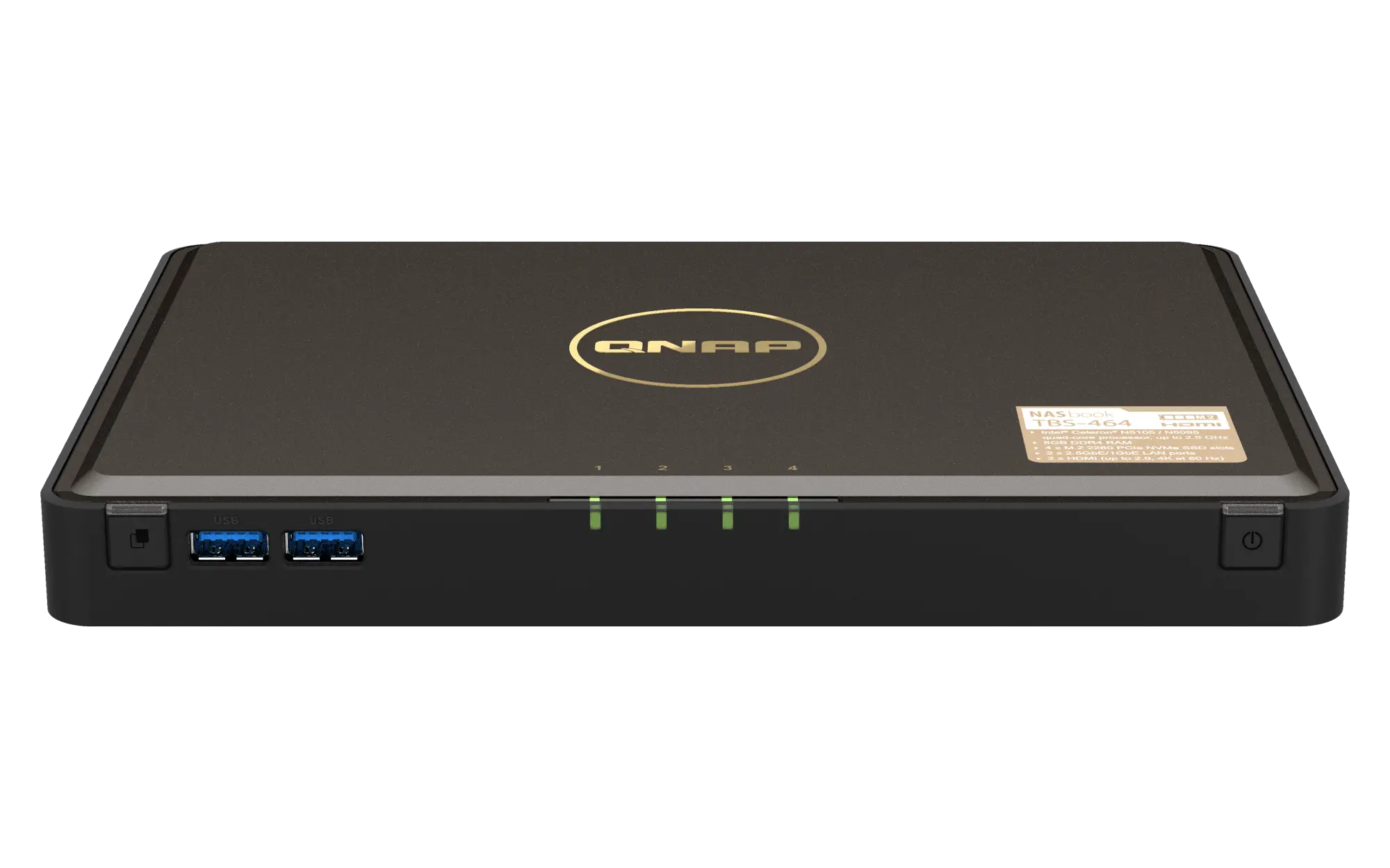 שרת אחסון NAS QNAP TBS-464-8G 4-Bay