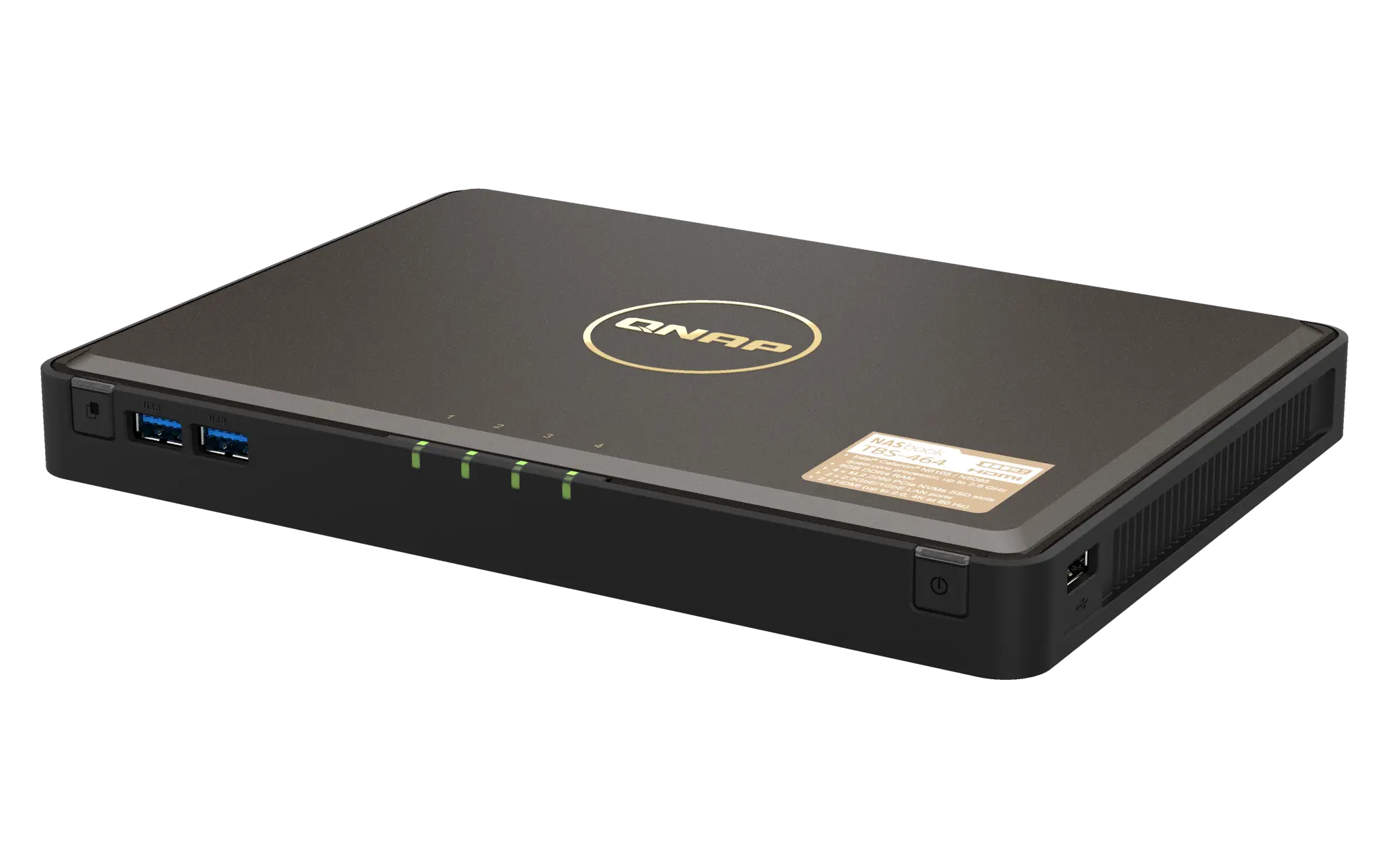 שרת אחסון NAS QNAP TBS-464-8G 4-Bay