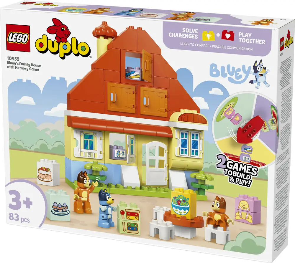 בית המשפחה של בלואי עם משחק זיכרון Lego Duplo 10459
