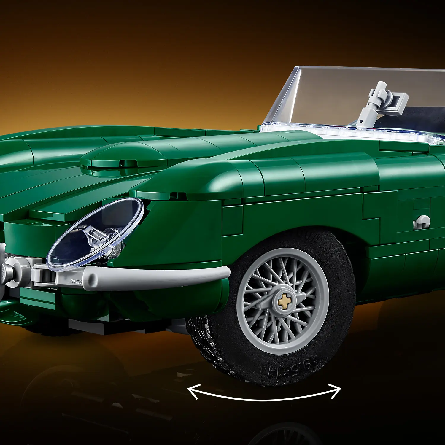 Jaguar E-Type Lego Icons 11381