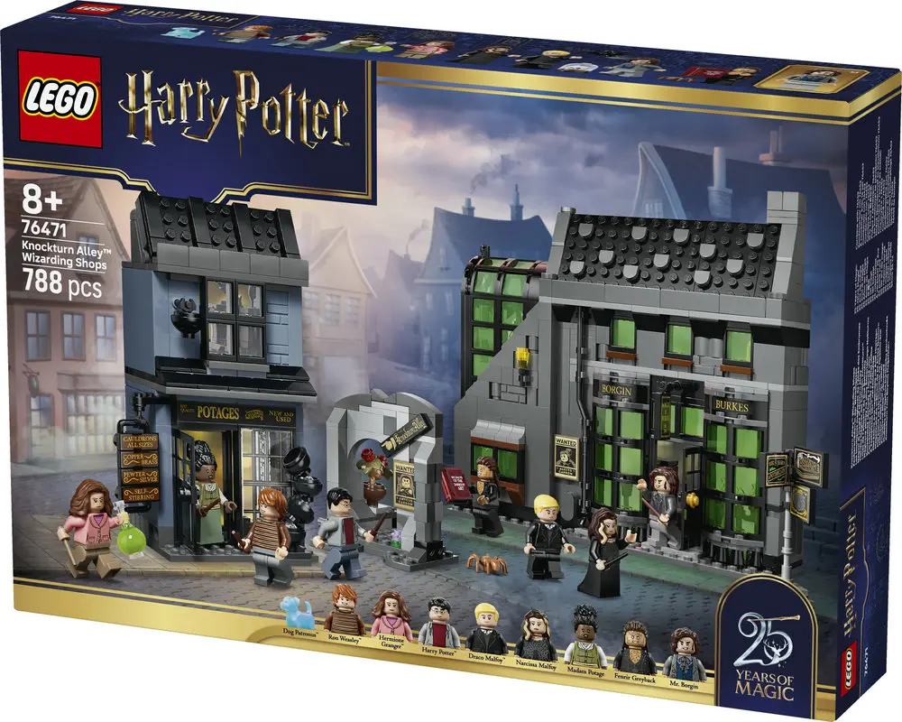 חנויות קוסמים בסמטת נוקטורן Lego Harry Potter 76471