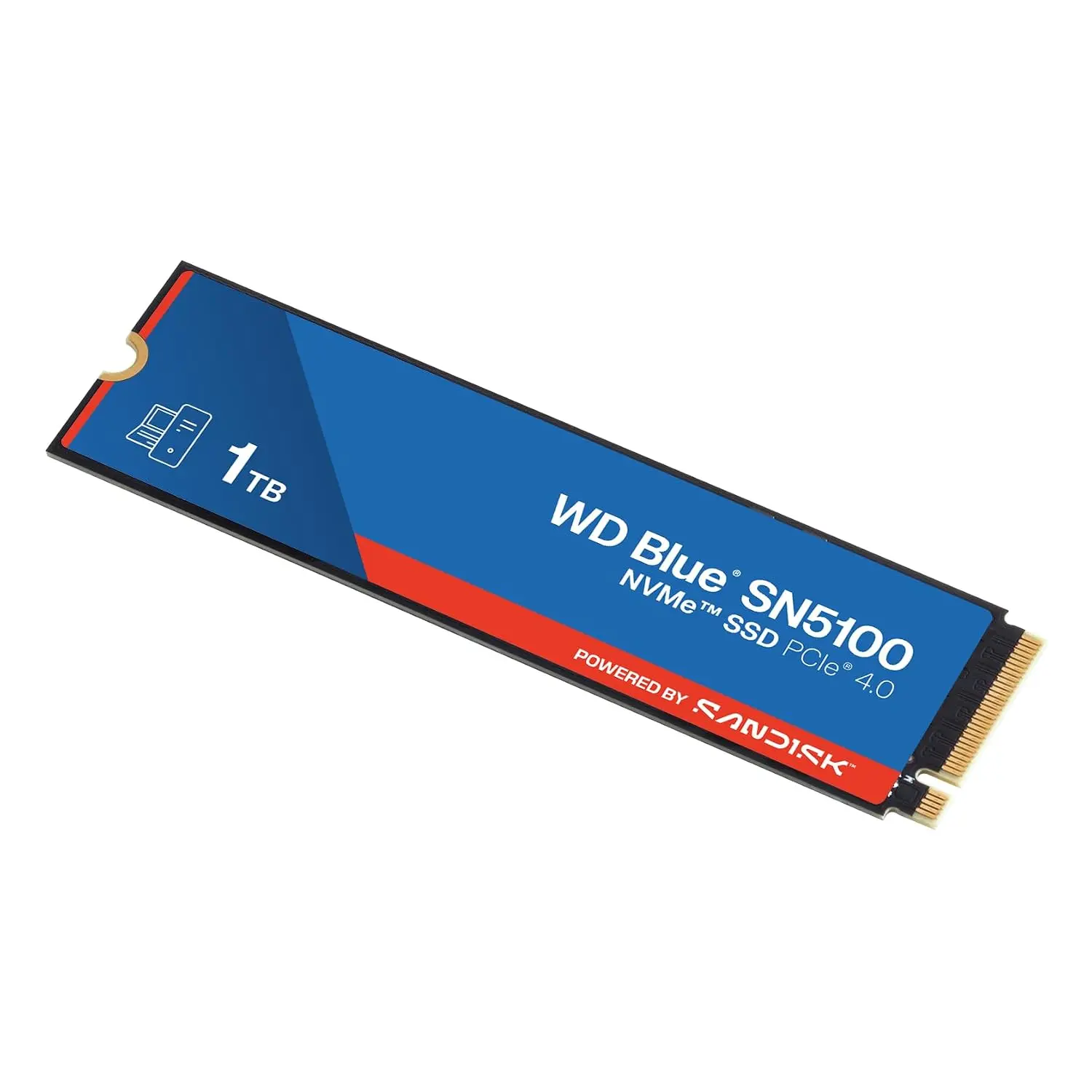 דיסק פנימי Western Digital Blue SN5100 SSD M.2 2280 WDS100T5B0E-00CPE0 1TB