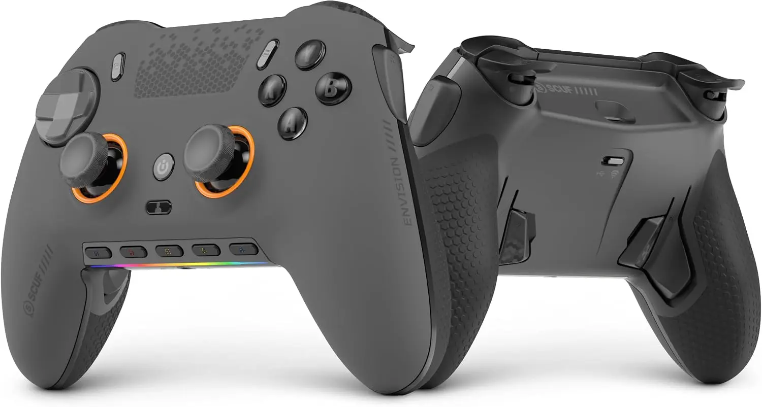 בקר משחק אלחוטי SCUF Envision Pro למחשב בצבע אפור
