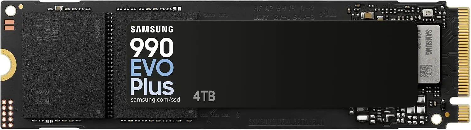 דיסק פנימי Samsung 990 EVO Plus SSD M.2 2280 MZ-V9S4T0BW 4TB
