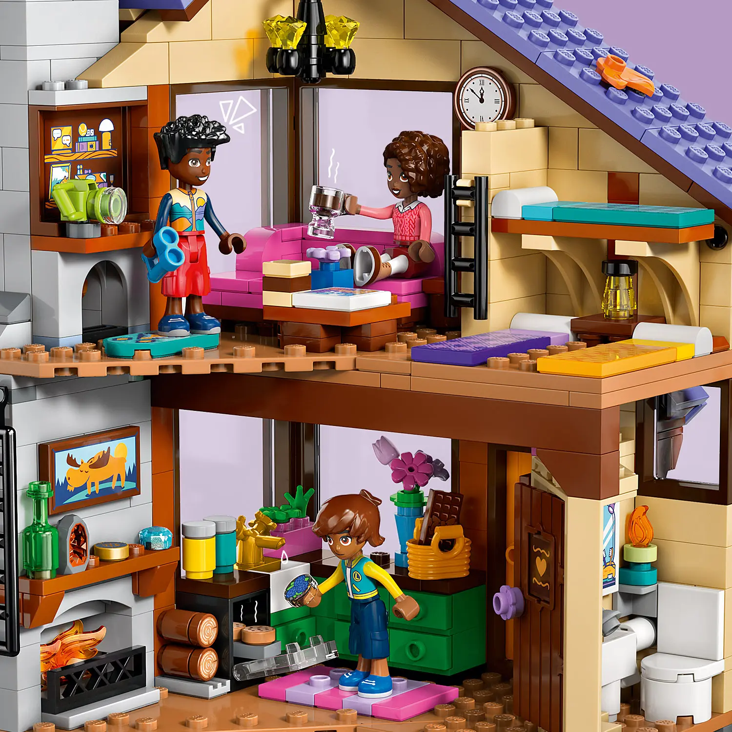 בקתת יער נעימה בסתיו Lego Friends 42705