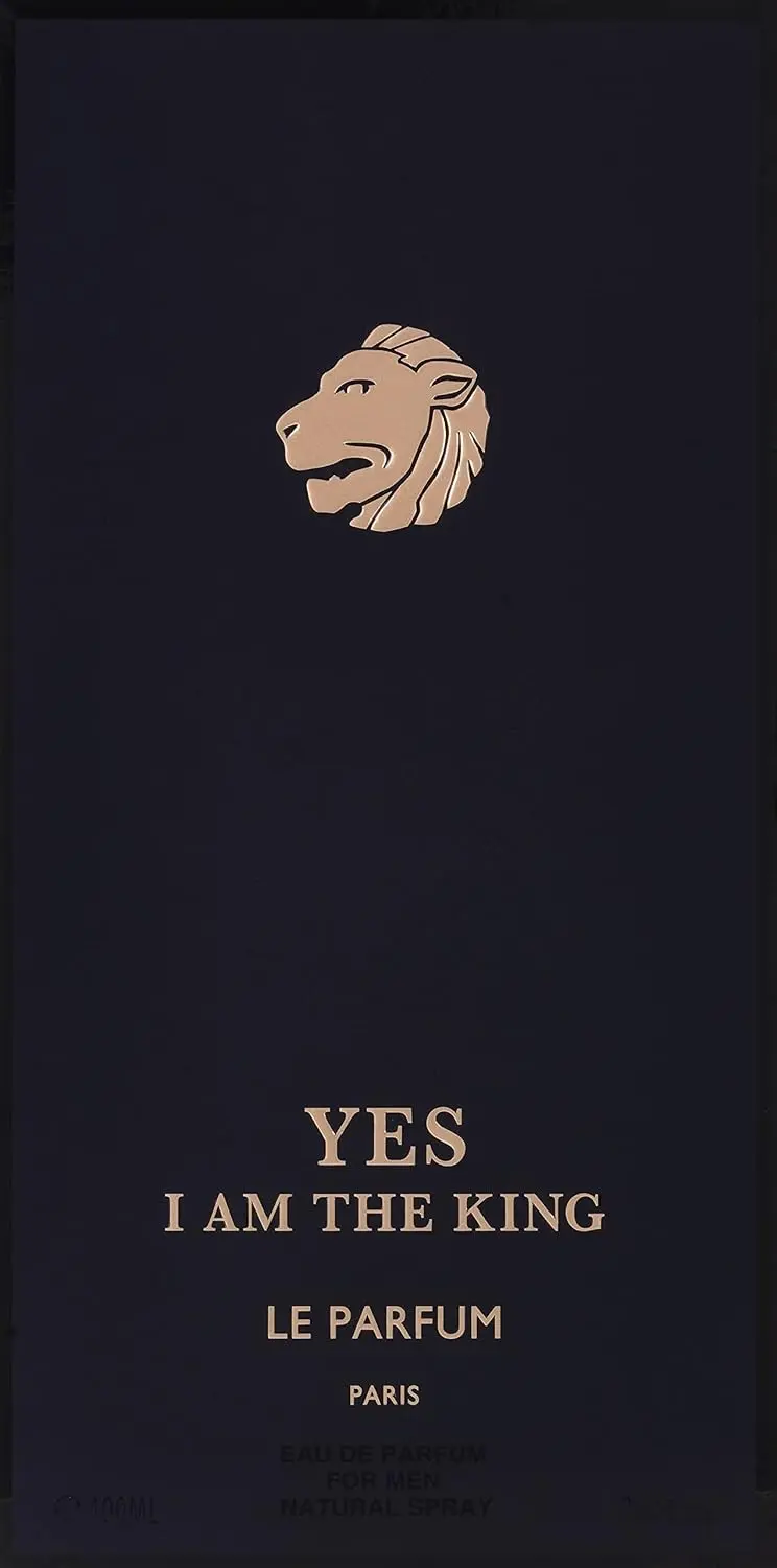 בושם לגבר Geparlys Yes I Am The King Le Parfum E.D.P 100 ml