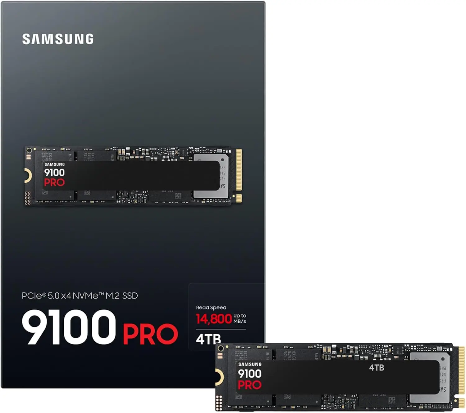 דיסק פנימי Samsung 9100 PRO SSD M.2 2280 MZ-VAP4T0BW 4TB