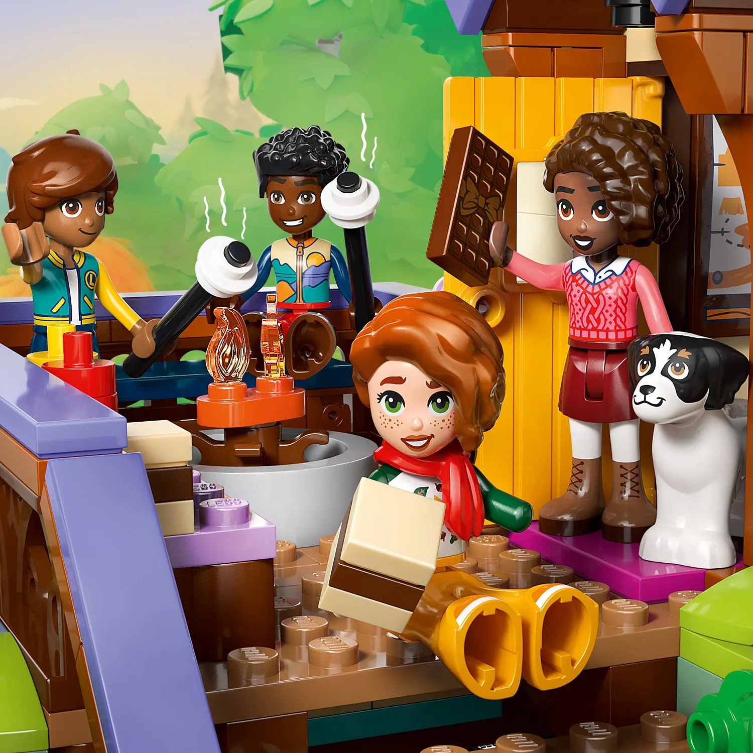 בקתת יער נעימה בסתיו Lego Friends 42705