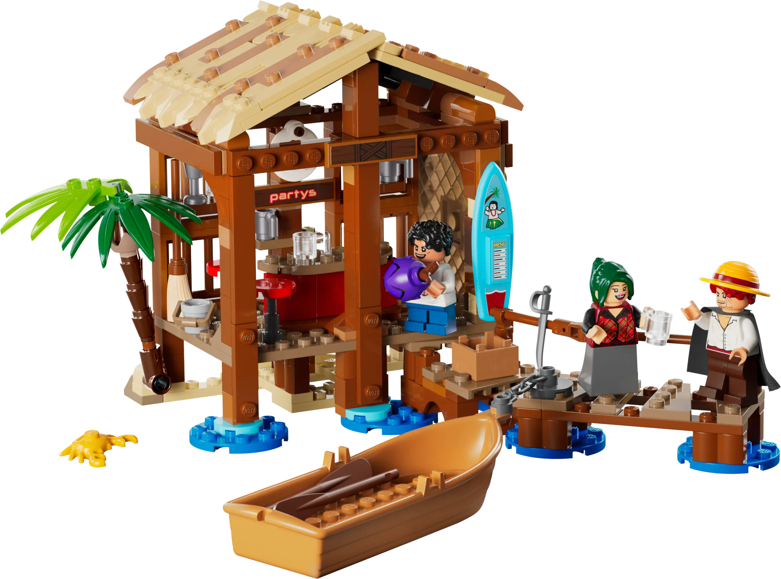 ONE PIECE – בקתה בכפר טחנת הרוח Lego One Piece 75636