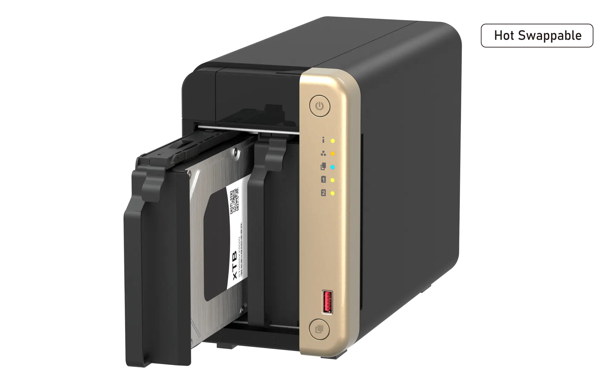שרת אחסון NAS QNAP TS-264 2-Bay