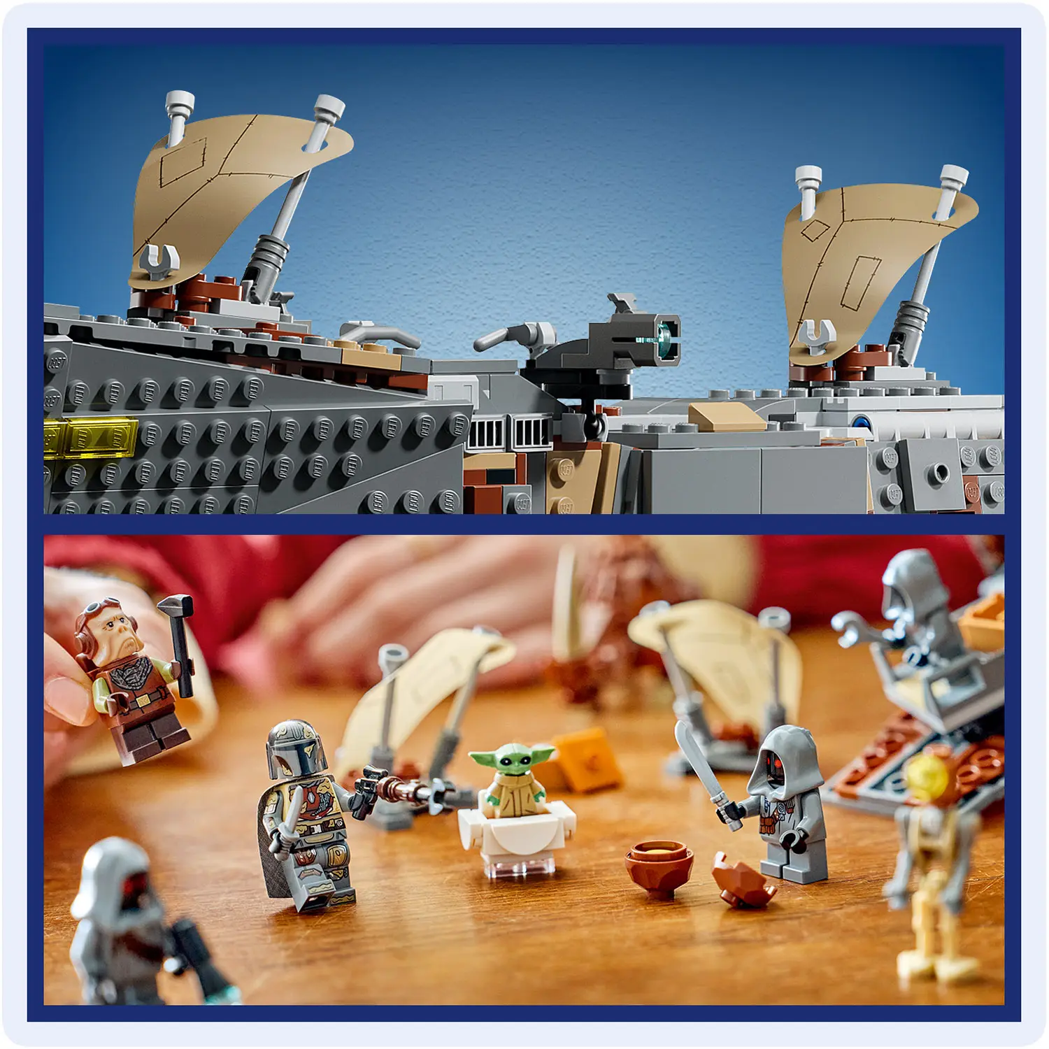 זחל חול מהחלל החיצון ומאדהורן Lego Star Wars 75453