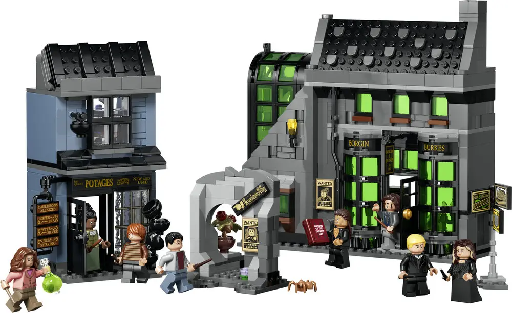 חנויות קוסמים בסמטת נוקטורן Lego Harry Potter 76471