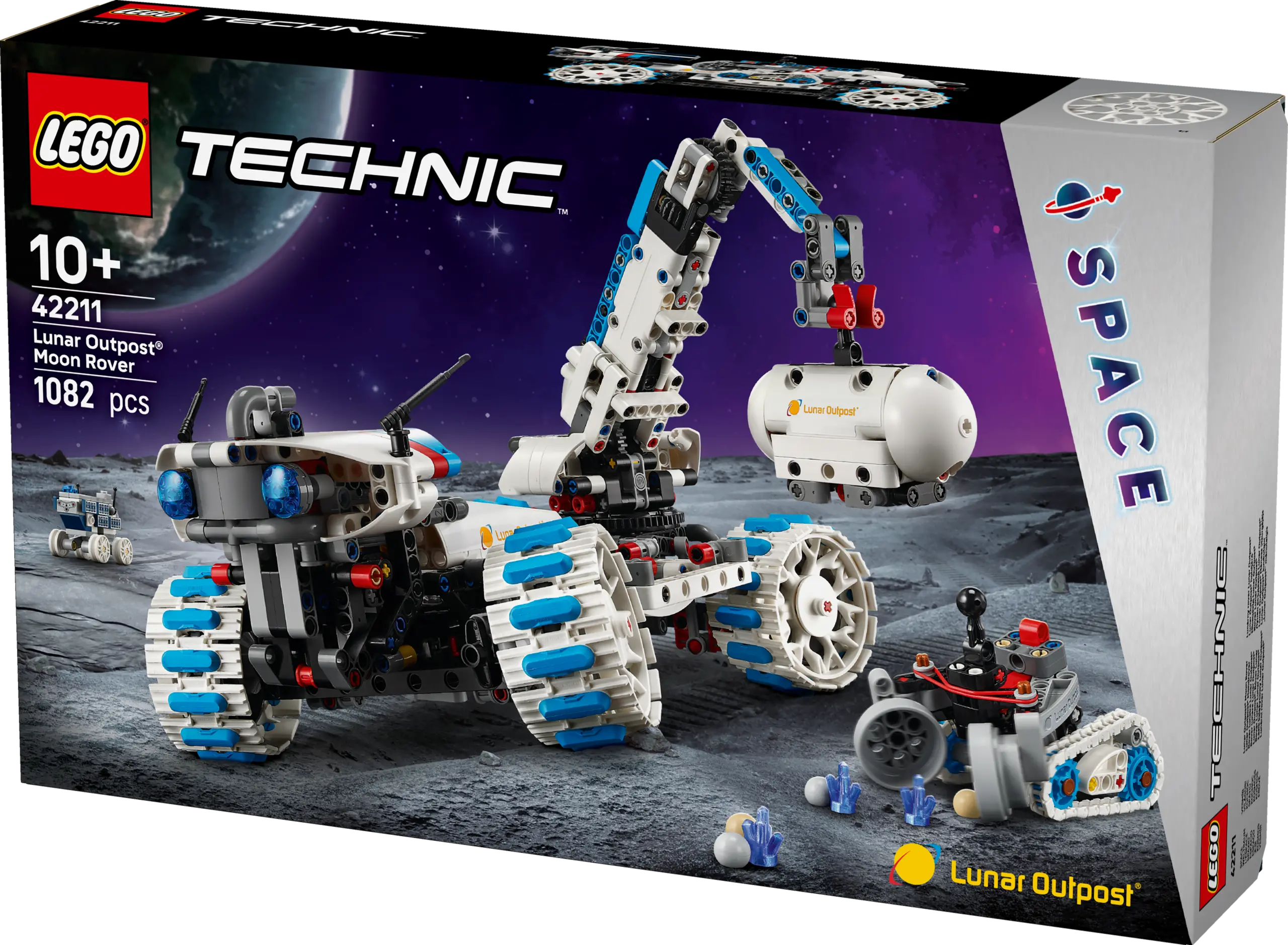 רכב חלל ירחי Lunar Outpost Lego Technic 42211