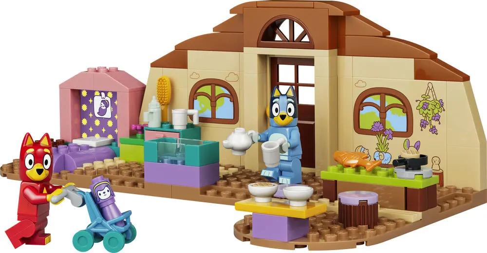 בלואי – בית הספר עם ראסטי ובלואי Lego Bluey 11221