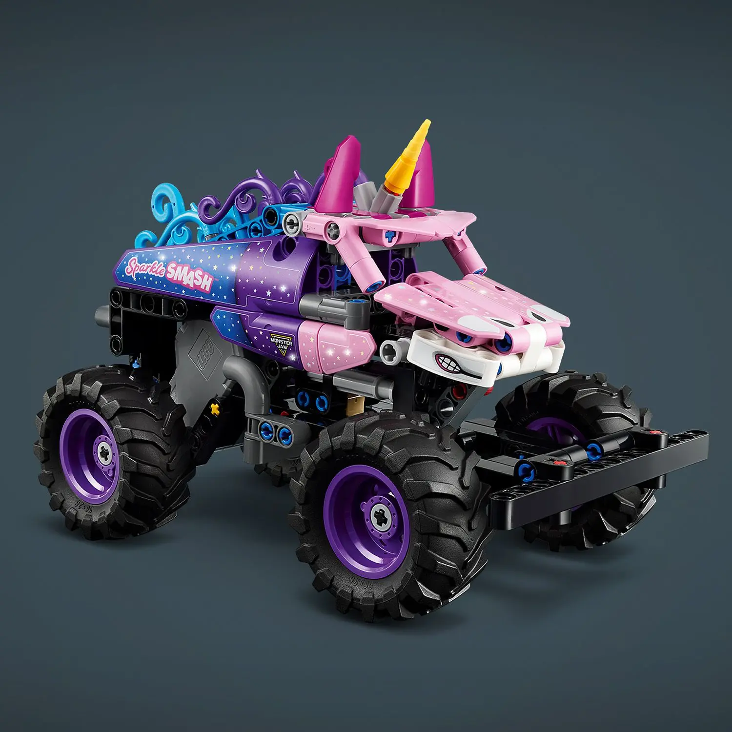 MONSTER JAM SPARKLE SMASH משוך וסע Lego Technic 42220