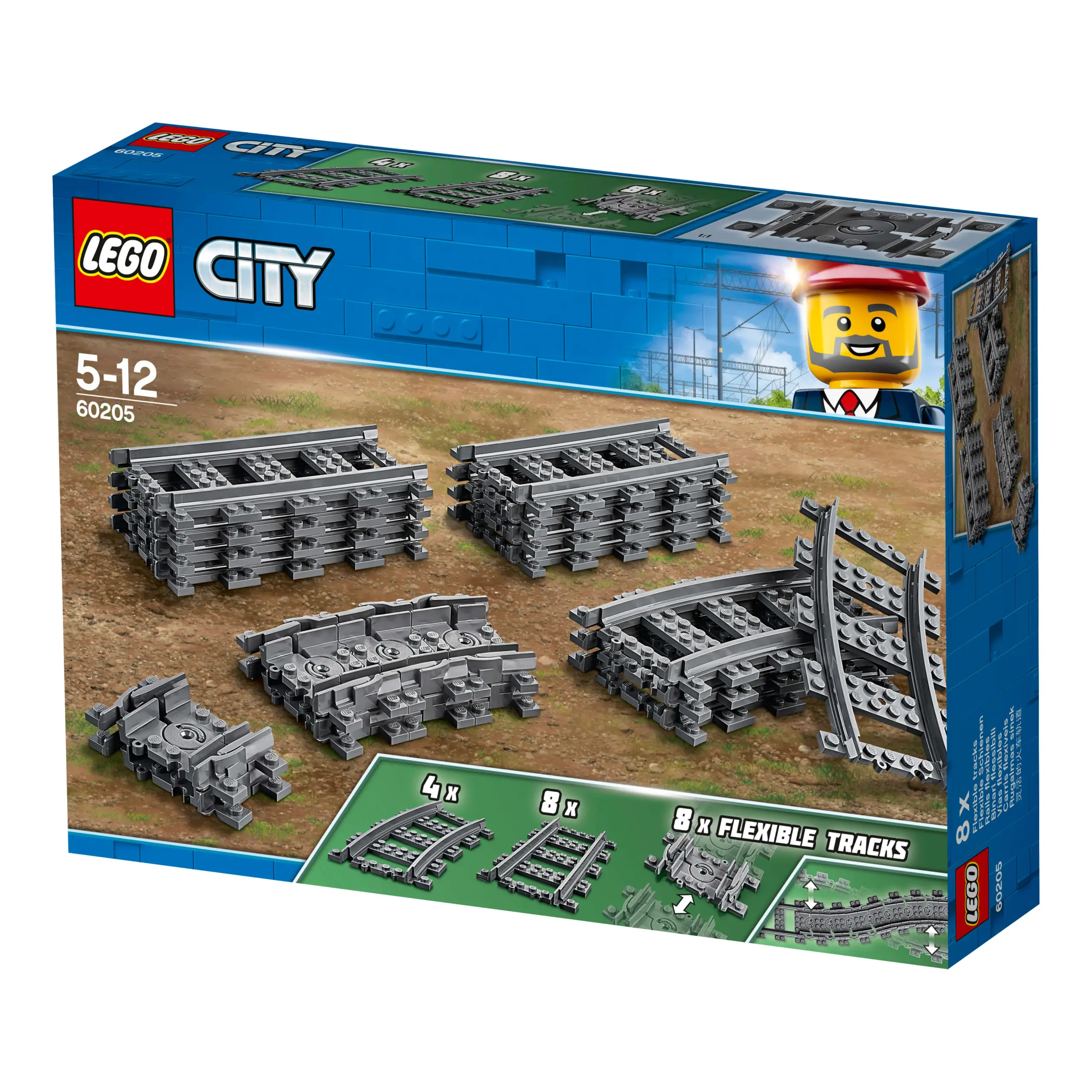 פסי רכבת Lego City 60205