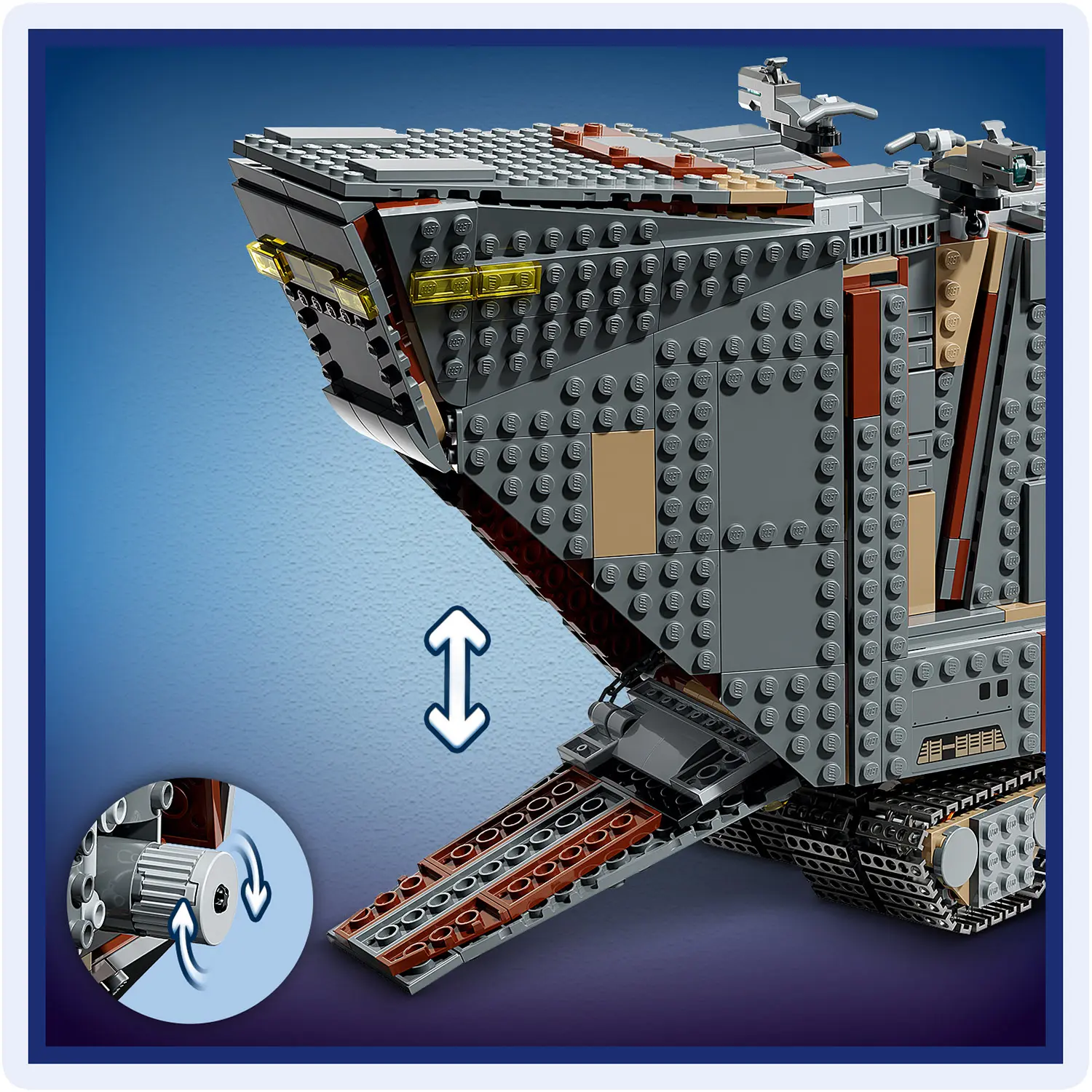 זחל חול מהחלל החיצון ומאדהורן Lego Star Wars 75453