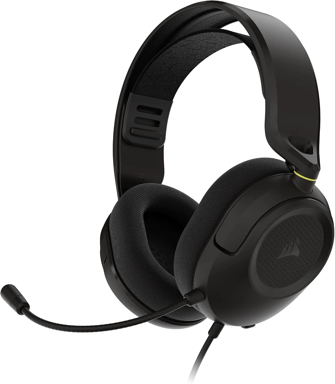 אוזניות גיימינג קשת Over-Ear חוטיות עם מיקרופון Corsair HS35 v3 – צבע שחור