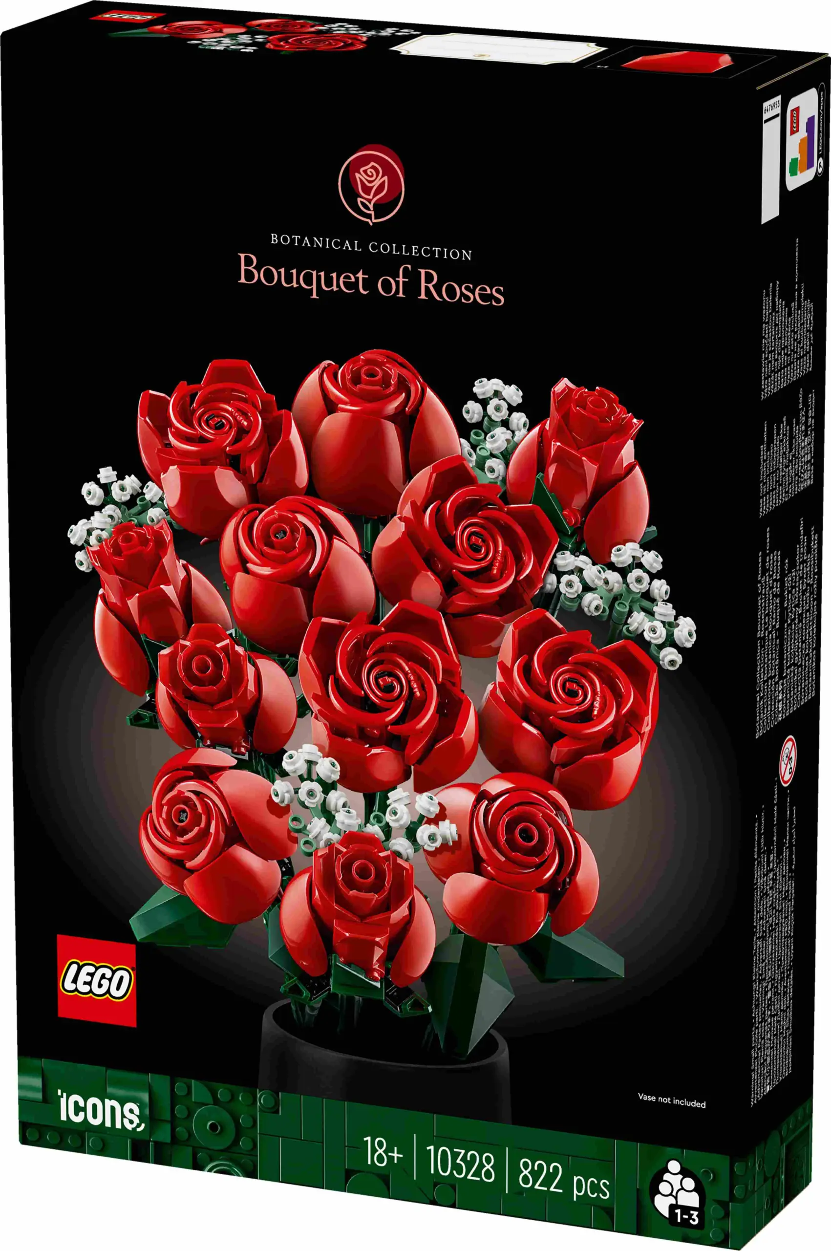 זר ורדים Lego Botanical 10328