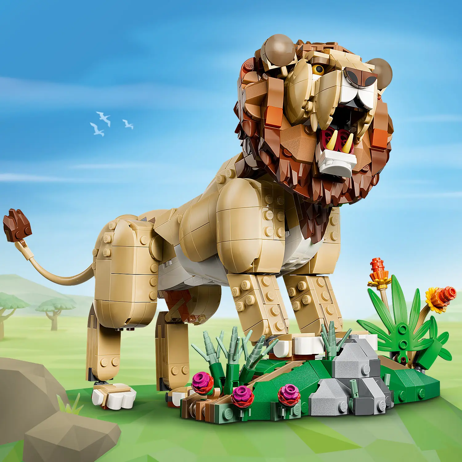 חיות בר: אריה מלכותי Lego Creator 31386