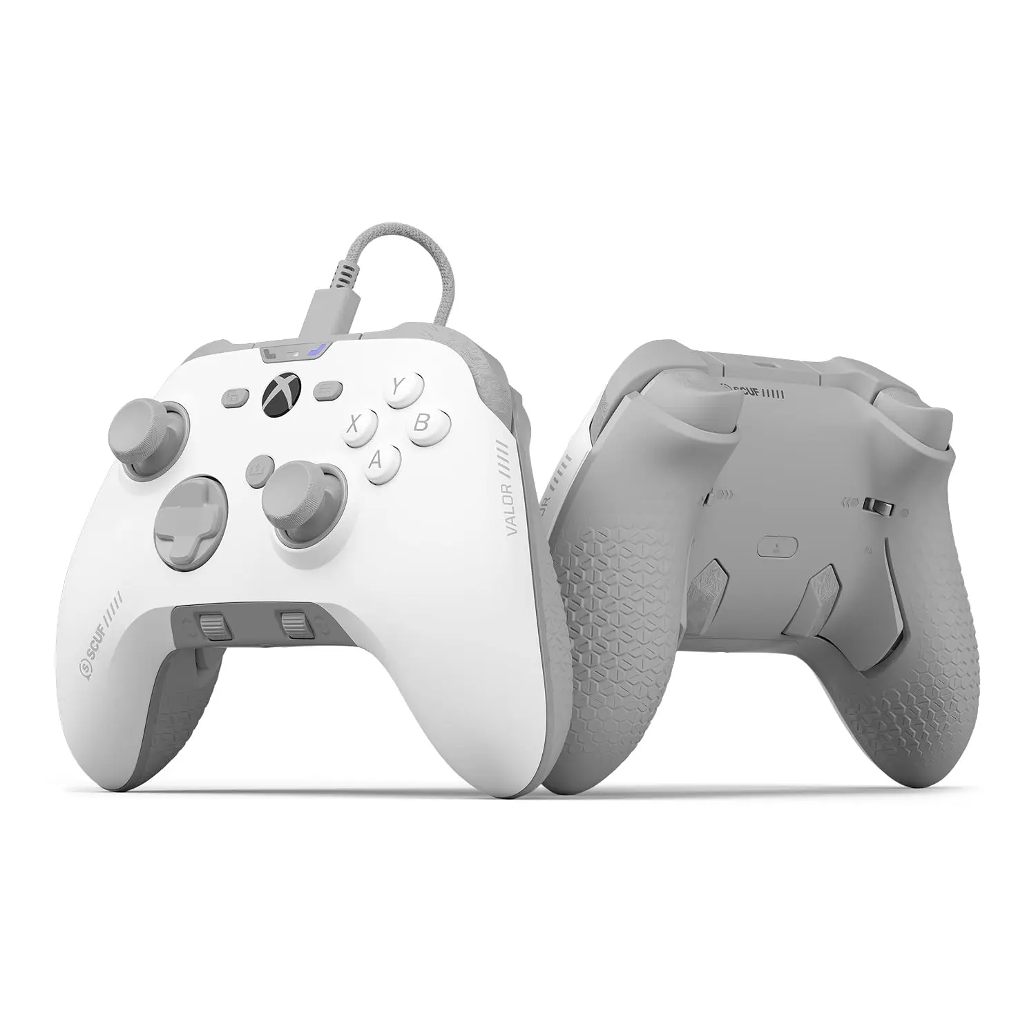 בקר משחק חוטי SCUF Valor Pro ל-Xbox/PC בצבע לבן