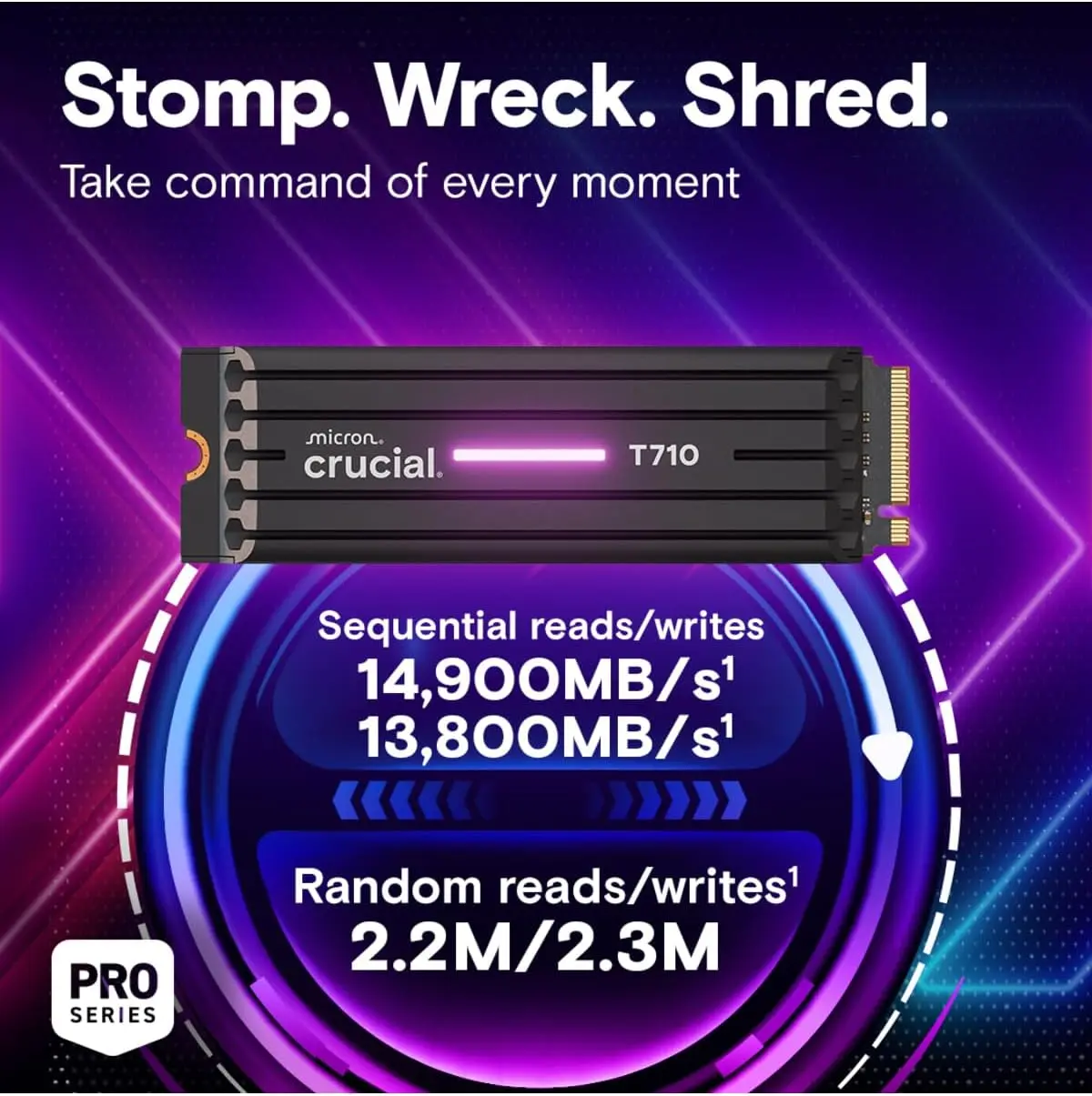 דיסק פנימי Crucial T710 SSD M.2 2280 CT1000T710SSD5 1TB