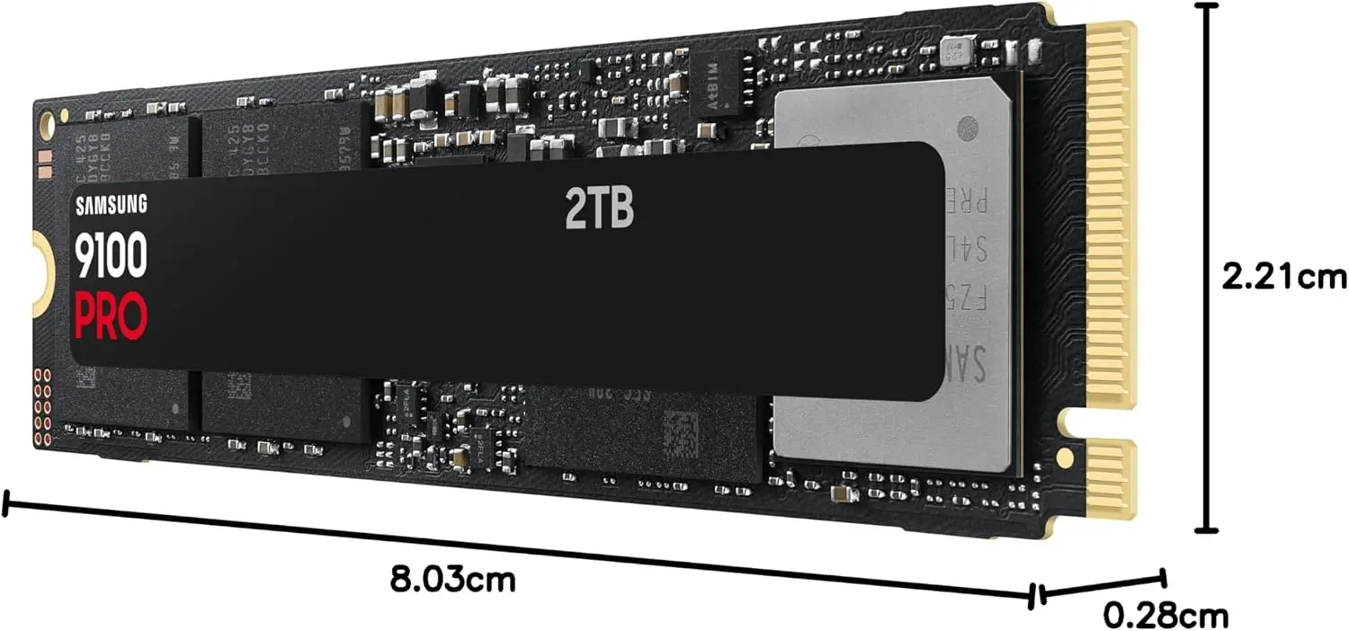 דיסק פנימי Samsung 9100 PRO SSD M.2 2280 MZ-VAP2T0BW 2TB