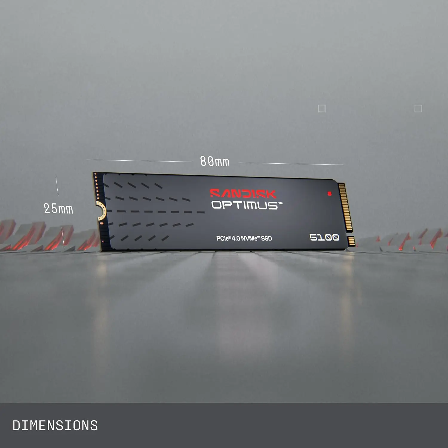 דיסק פנימי SanDisk Optimus 5100 SSD M.2 2280 SDSP51200TAN-000E0 2TB