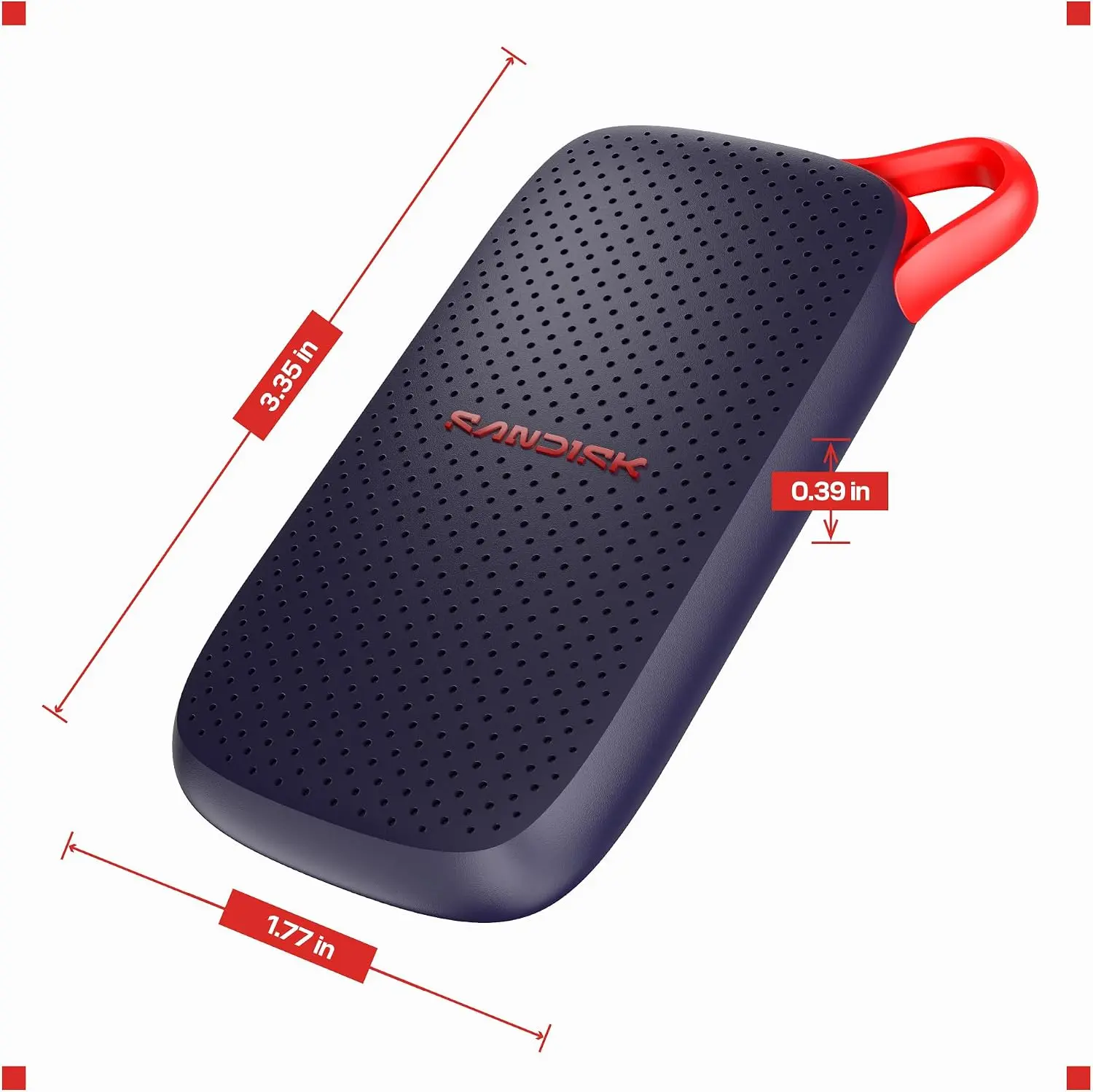 דיסק חיצוני SanDisk Portable SSD V3 USB-C 3.2 SDSSDE31-500G-G25 500GB